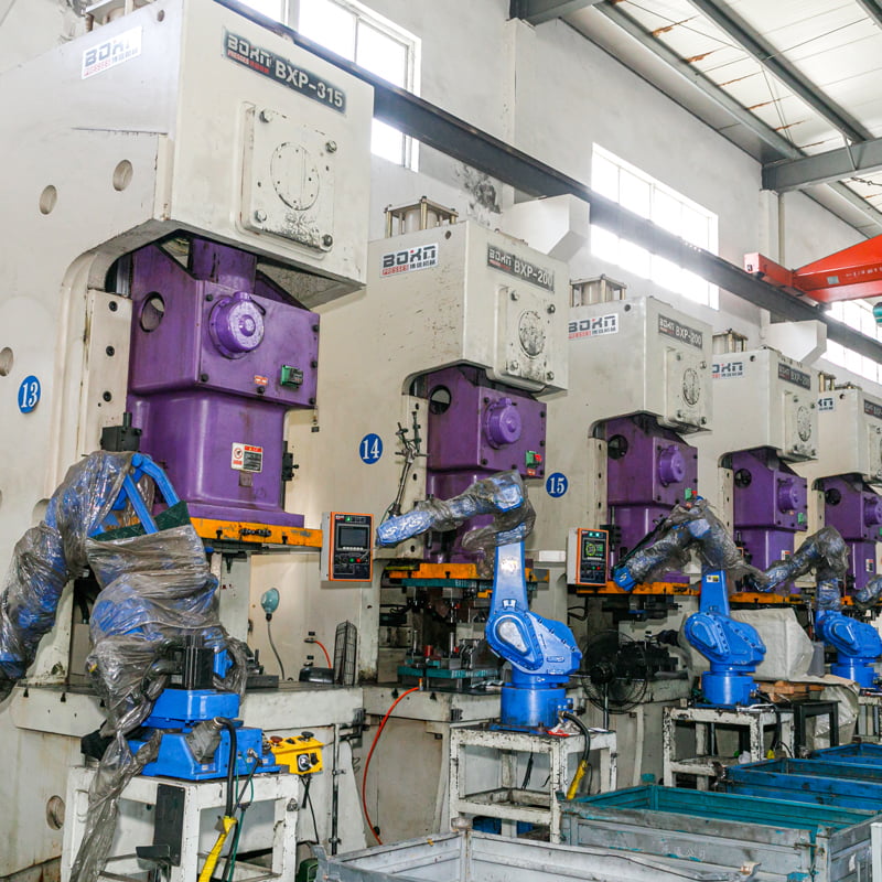 Automatic-stamping