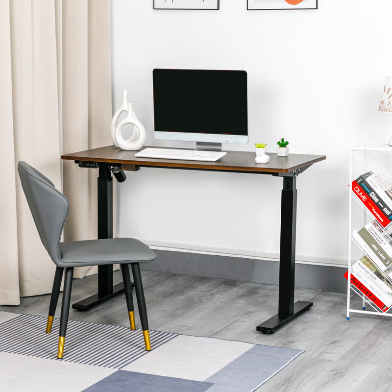 RXD1-2-2SN Desktop Optional Foldable Rectangular 2-Stage Columns Cold-Rolled Steel Electric Single Motor Intelligent Height Adjustable Standing Desks