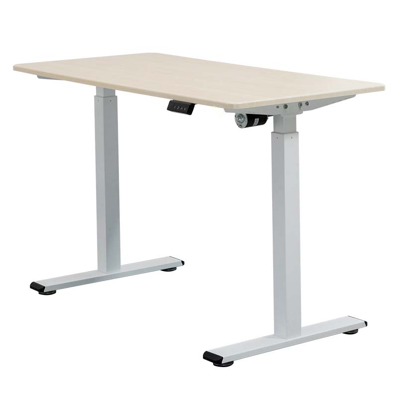 RXD1-1-2SN Desktop Optional Rectangular 2-Stage Columns Cold-Rolled Steel Electric Single Motor Intelligent Height Adjustable Standing Desks